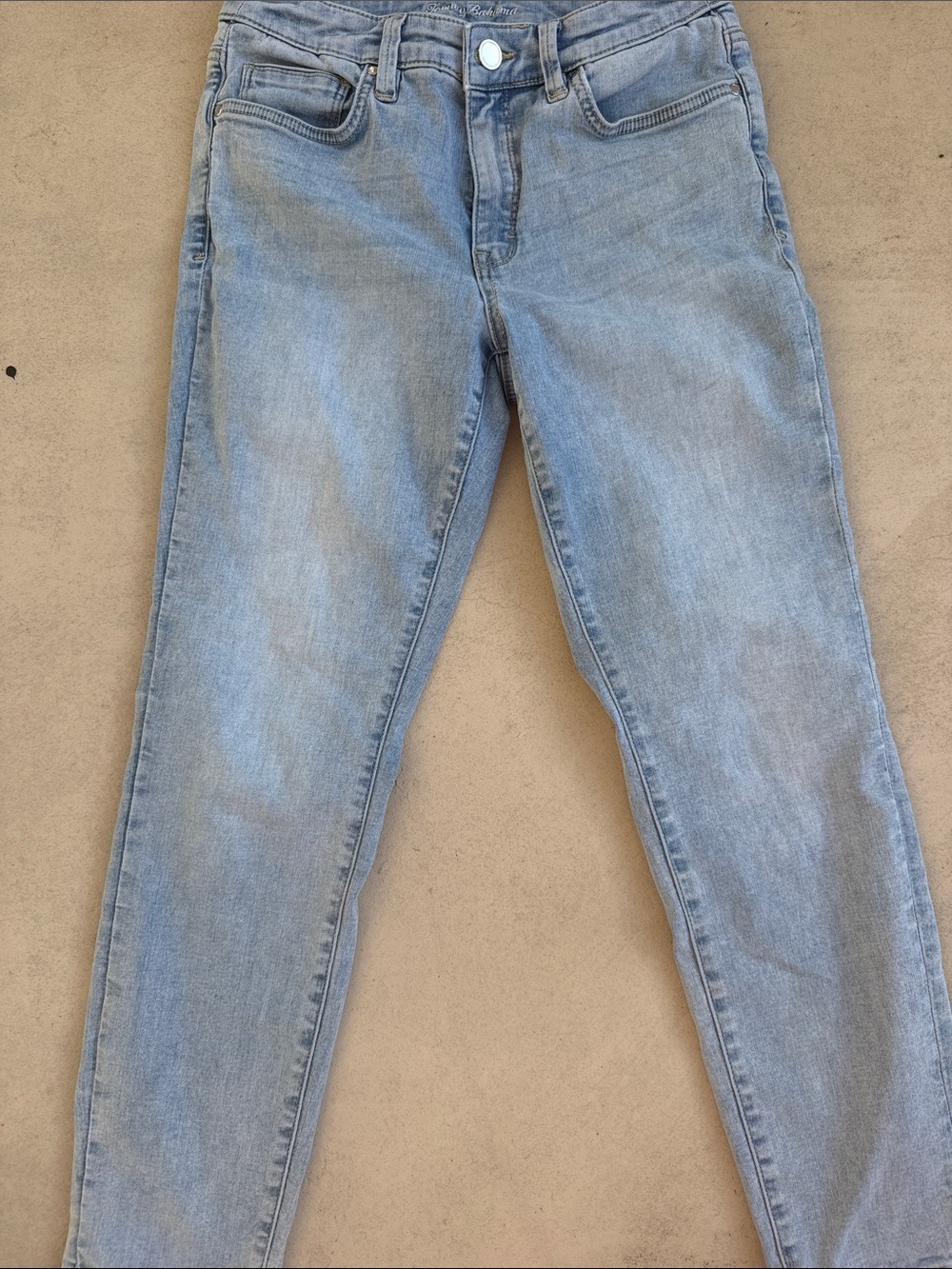 Tommy Bahama Boracay Indigo HR Ankle Light Wash Jeans